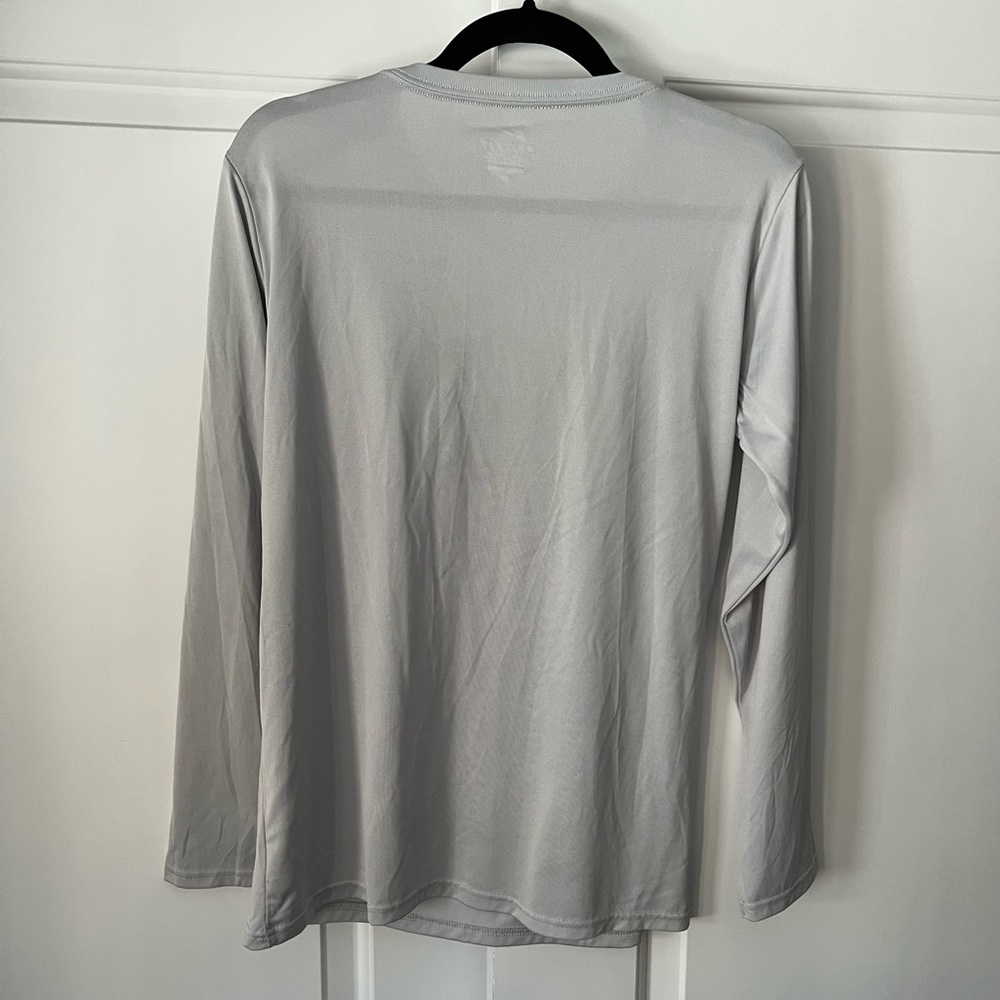 Nike Minnesota Golden Gophers Dri-FIT Long Sleeve Shirt Grey Womens XL - Picture 3 of 3